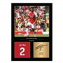Icons Wall Art Photo imprimée de William Saliba - Format A4 - Cadeau pour les fans d'Arsenal - Reproduction numérique - Sans cad