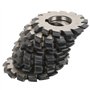 8Pcs Fraises à Tailler Les Engrenages en Acier à Grande Vitesse Involute Engrenages Outils de Coupe 14.5 ° Diamètre Intérieur 22