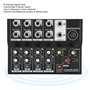 Table de mixage Audio stéréo Portable à 8 canaux
