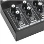 Table de mixage Audio Professionnelle, Table de mixage Audio stéréo Portable à 8 canaux, Batterie Rechargeable intégrée de 1200 