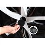4 Pièces Cache-moyeux pour MG MG4 2022-2023,56MM,enjoliveurs de Jante Enjoliveurs de Roue Enjoliveurs Couvre-moyeux de Roue