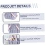 Organisateur de Douche, Panier de Douche 10x7.5x7 Pouce Caddy de Douche avec Drain PPP PP Bath Caddy avec poignée en Silicone