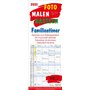 Calendrier familial 2025 avec 4 colonnes comme calendrier photo à personnaliser
