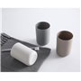 KerDejar Gobelet en plastique pour salle de bain - 300 ml, Blanc, 7.3x10.5cm/2.87x4.13in