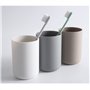 KerDejar Gobelet en plastique pour salle de bain - 300 ml, Blanc, 7.3x10.5cm/2.87x4.13in