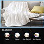 KINITA Couverture Polaire 180 x 200 cm Thème Militaire, 3D Impression Modèle Soldat Plaid Polaire Microfibre Flanelle Couverture