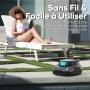 AIPER Scuba SE Robot Piscine, Aspirateur Piscine sans Fil, 90 Minutes de Nettoyage, Stationnement Automatique, Nettoyeur de Pisc
