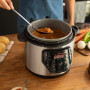 Cecotec Pot programmable avec tête Friteuse d'air GM H Fry. Robot de cuisine multifonction, 6 litres, couvercle Advance, program