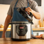 Cecotec Pot programmable avec tête Friteuse d'air GM H Fry. Robot de cuisine multifonction, 6 litres, couvercle Advance, program