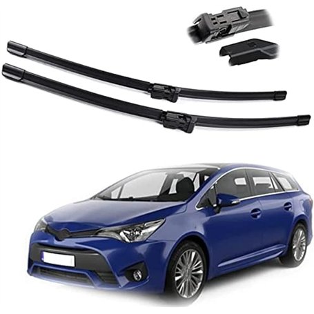 ZHAOWLI Essuie-Glace de Voiture pour Toyota Avensis T270 MK3 2009 2010 2011 2012 2013 2014 2015-2018