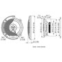 Enceintes pour Voiture Kenwood KFC-S1366 2 Pièces (2 Unités)