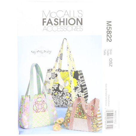 McCall's Patterns M5822 Sac fourre-Tout Blanc Taille Unique