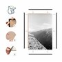 MCS Original 51x71 cm noir, léger, cadres muraux verticaux et horizontaux en bois, grands cadres pour photos, cadres d'affiches,