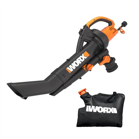 Worx Souffleur/broyeur/aspirateur électrique TriVac WG505