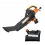 Worx Souffleur/broyeur/aspirateur électrique TriVac WG505