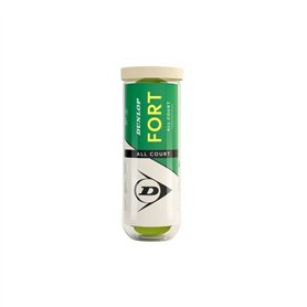 Balles de Tennis Dunlop D TB FORT ALL COURT TS 3 PET 601605 Jaune