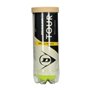 Balles de Tennis Dunlop D TB TOUR BRILLANCE 3 PET 601620 Jaune