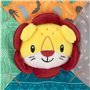 Nuby Doudou de Dentition en forme de Lion | Multiples surfaces | 3+ Mois