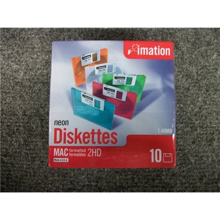 Imation 3.5 ds-hd Mac formatée disquette Disques (Lot de 1)