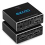 4K 120Hz HDMI 2.1 Extracteur audio 2X1 VRR ALLM HDCP2.3 HDR10 ARC CEC Audio Extractor Commutateur 2 en 1 OUT Convertisseur Audio