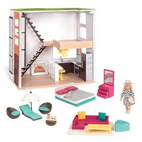 Lori LO37071Z Mini Ensemble Tendance - Maison Meublée : Séjour