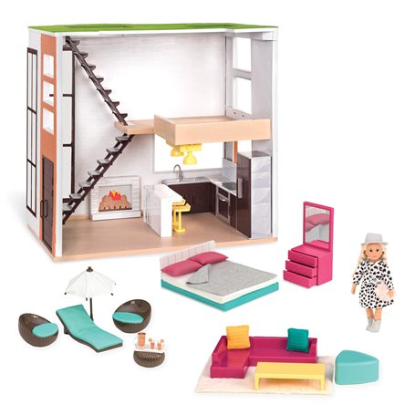 Lori LO37071Z Mini Ensemble Tendance - Maison Meublée : Séjour