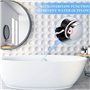 JDCMEI Poignée Rotative pour Baignoire, Bouton de Contrôle de Baignoire, Bouton Rotatif de Vidange de Baignoire Pop-up, Bouchon 