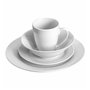 Gibson Home Noble Court Service de table 16 pièces Blanc
