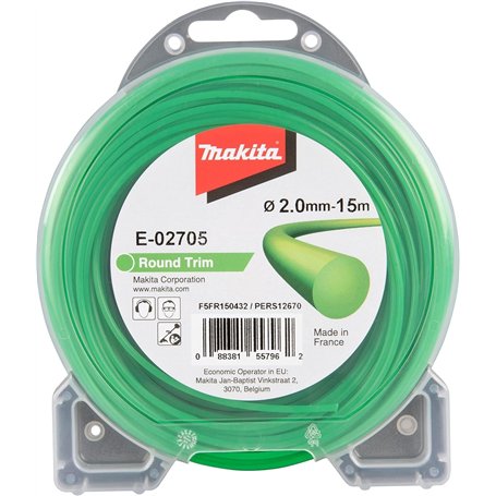 Makita Fil rond Round Trim MAKITA 2 mm x 15 m - E-02705