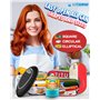 Ouvre-boîte électrique, ouvre-boîte mains libres, ouvre-boîte à 360 °, un seul bouton ouvre automatiquement toutes les tailles d