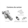 DJI Osmo Mobile 7 Stabilisateur de cardan pour iPhone, Android, trépied intégré, Ultra léger, cardan à 3 Axes, ActiveTrack 7.0, 