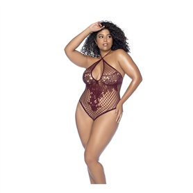 Corset Mapalé Rouge Taille unique (Queen size)