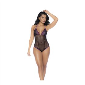 Corset Mapalé Noir Violet Taille unique (Taille unique)