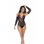 Corset Mapalé Noir Violet Taille unique (Taille unique)