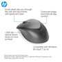 HP Wireless Premium Mouse Souris Ambidextre RF sans Fil Laser 1200 DPI