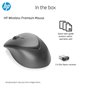 HP Wireless Premium Mouse Souris Ambidextre RF sans Fil Laser 1200 DPI