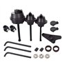 Kit de réparation AISENPARTS pour régleur de volet d'air de collecteur d'admission 2721402401 Convient pour Mercedes-Benz M272 M