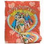 LOGOVISION Justice League Couverture Douce au Toucher Soyeux 152 x 127 cm