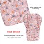 Coussin de chaise haute pour bébé, coussin épais pour chaise haute en bois, tapis de chaise de salle à manger pour bébé (forêt r