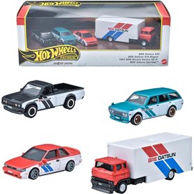 Mattel Hot Wheels Premium Car Culture Team Transport Drift GReddy Collection Collection de 4 - 1:64 Mattel Hot Wheels Premium Car Culture Team Transport Drift GReddy Collection Collection de 4 - 1:64