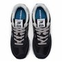 New Balance Homme NB 574 Sneakers, Noir (Black EVB), 45.5 EU Large