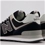 New Balance Homme NB 574 Sneakers, Noir (Black EVB), 45.5 EU Large