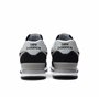 New Balance Homme NB 574 Sneakers, Noir (Black EVB), 45.5 EU Large