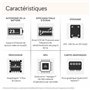 Microsoft Surface Laptop | Copilot+ PC | Ecran Tactile LCD 13”| Snapdragon® X Plus | 16Go RAM | Stockage 512Go | Dernier Modèle 