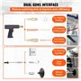VEVOR Kit de Réparation Extracteur de Bosses G90E 3KW Kit de Réparation de Bosses pour Panneau de Véhicule Débosselage Redressag
