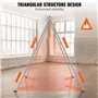 VEVOR Balançoire Yoga Inversion, Cadre de Yoga Aérien 295 cm Hauteur Charge Maximale 250 kg, Stand de Yoga Tuyau en Acier Chromé
