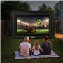 VEVOR Écran de Projection Gonflable Diagonale de 427 cm, Format 16:9, en 600D Lavable, avec Sac de Rangement, Installation Facil