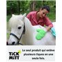 Parfait pour enlever tiques sans produits chimiques