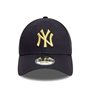 Casquette de Sport New Era METALLIC 9FORTY NEYYAN NVYMTG 60595195 Blue marine Taille unique