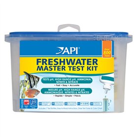 API DE-34 Freshwater Master Test KIT 800-Test Water Master Kit de Test pour Aquarium d'eau Douce Taille Unique